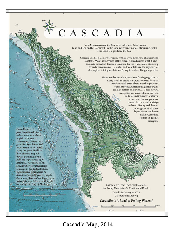 Cascadia Map
